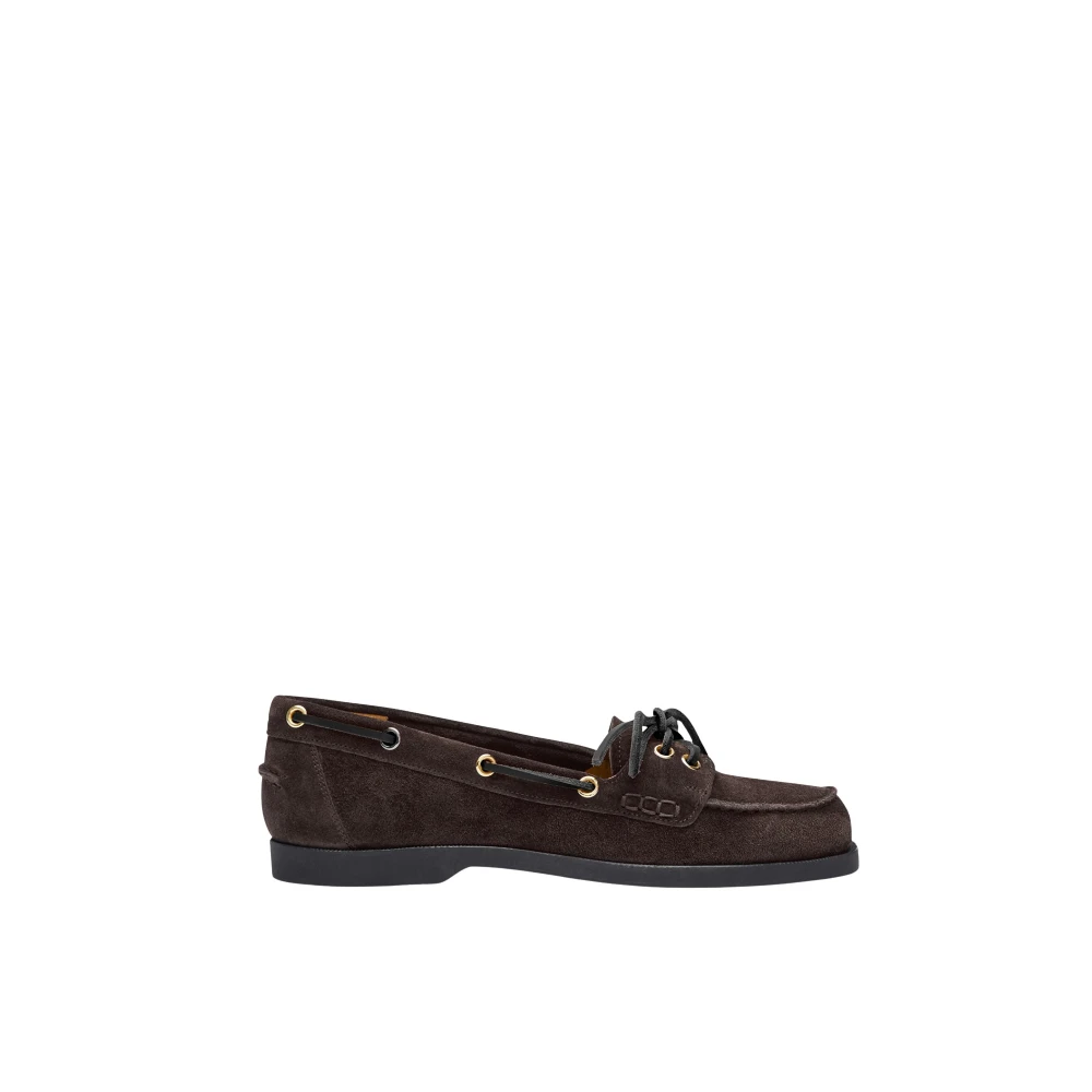 Atp Atelier Women's Brown Boat Shoes, 6 Uk, Sailor Shoes
