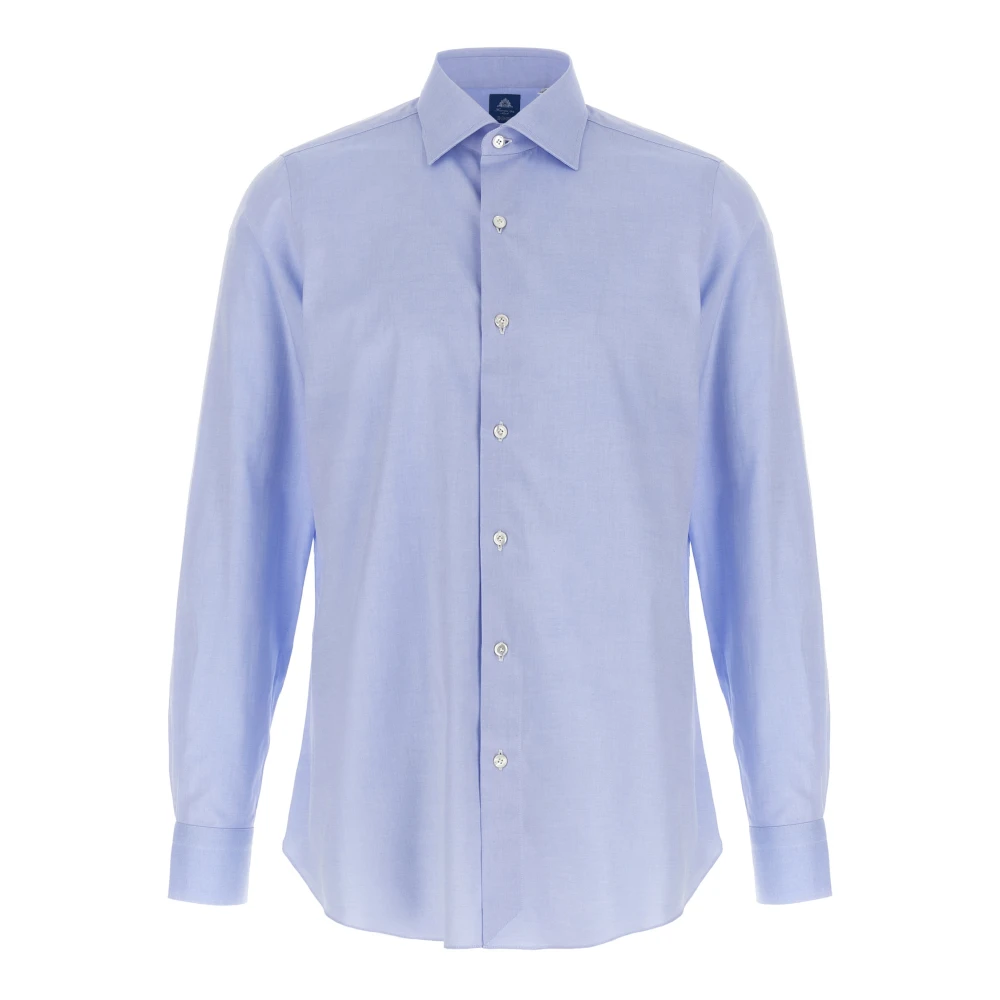 Finamore Herren Blau Shirts, Lgröße: