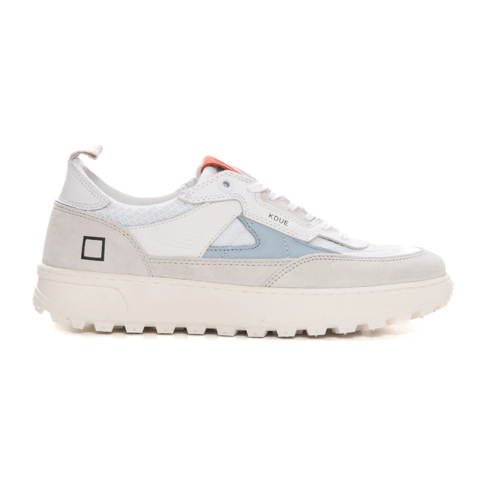 D.a.t.e. Canvas en suède hybride sneaker Heren Schoenen Veelkleurig Multicolor