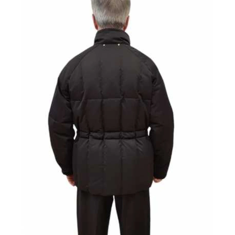 Paul Smith Zwarte Parka Donsjas Mannen Black Heren