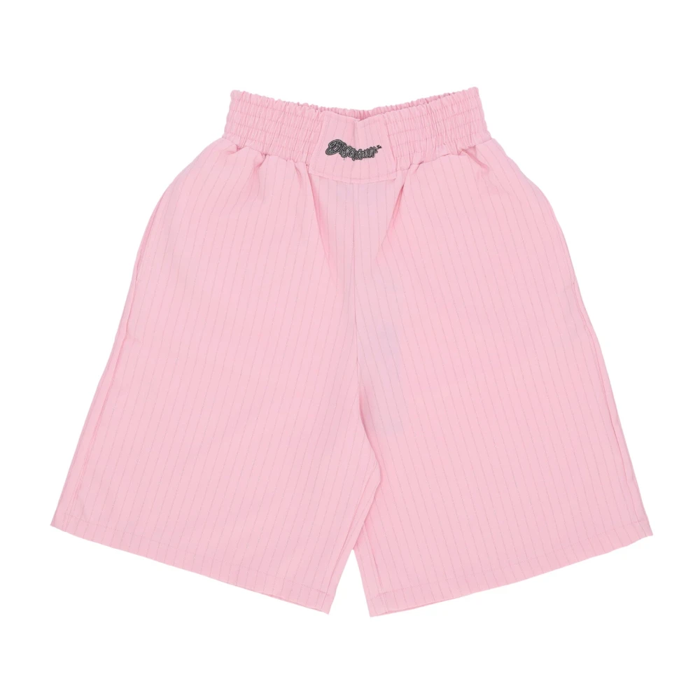 Disclaimer Mujer Rosado Pantalones Cortos, Rosa, Talla: M