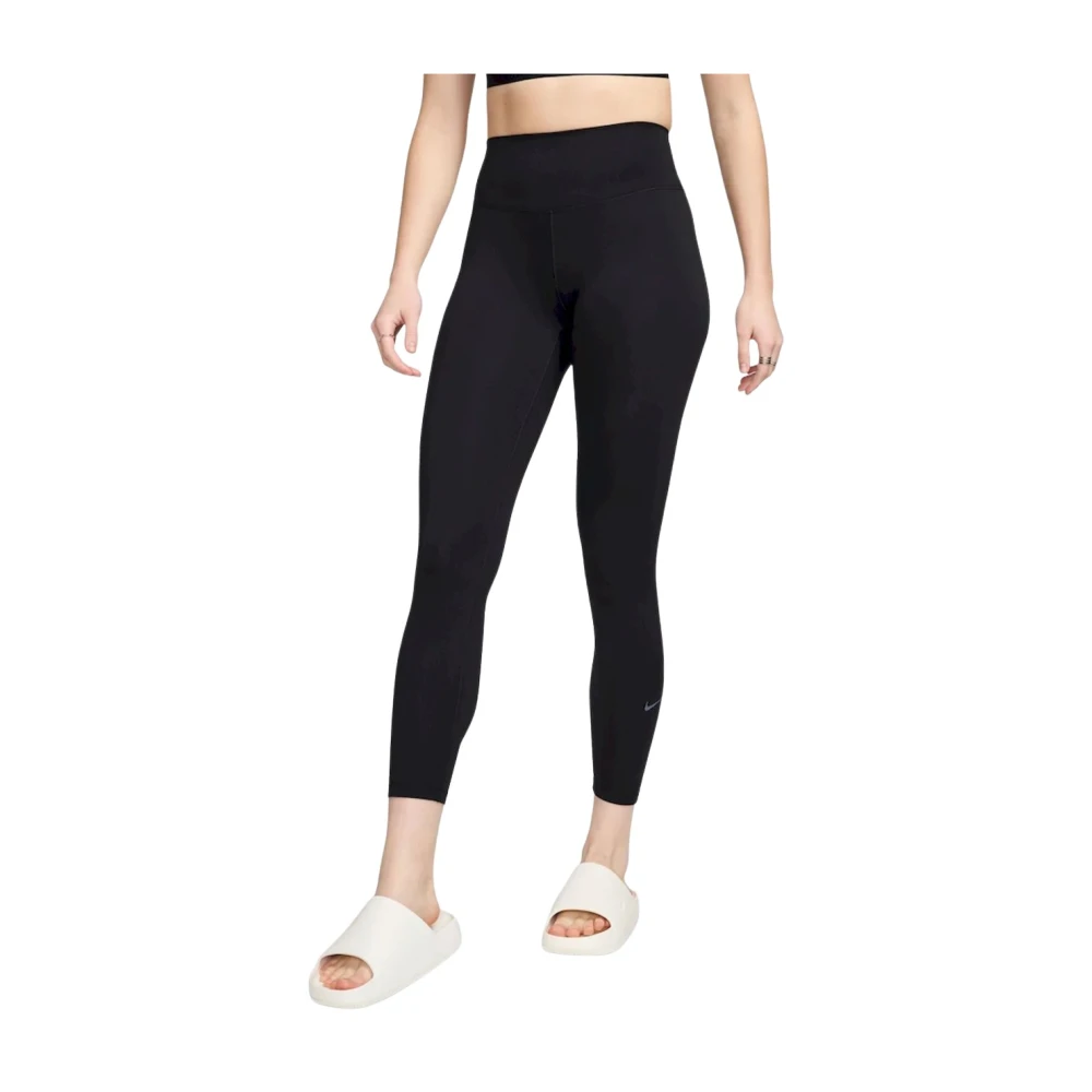 Nike Donna Nero - W Nk Df One Hr 7/8 Tight - Sport - S