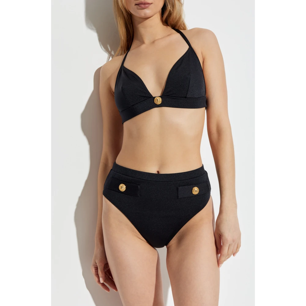 Balmain Tweedelig badpak Black Dames