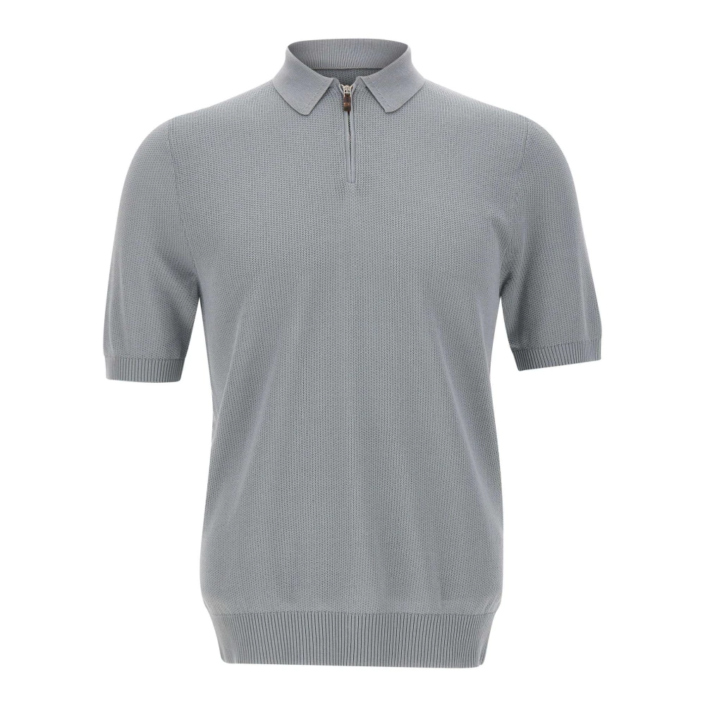 Eleventy Hombre Gris Camisetas, Talla: S