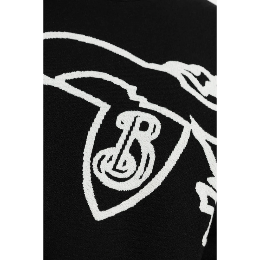 Burberry Trui met logo Black Heren