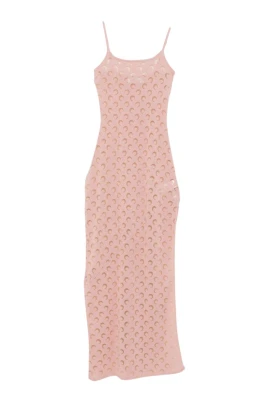 Moon Devore Long Dress