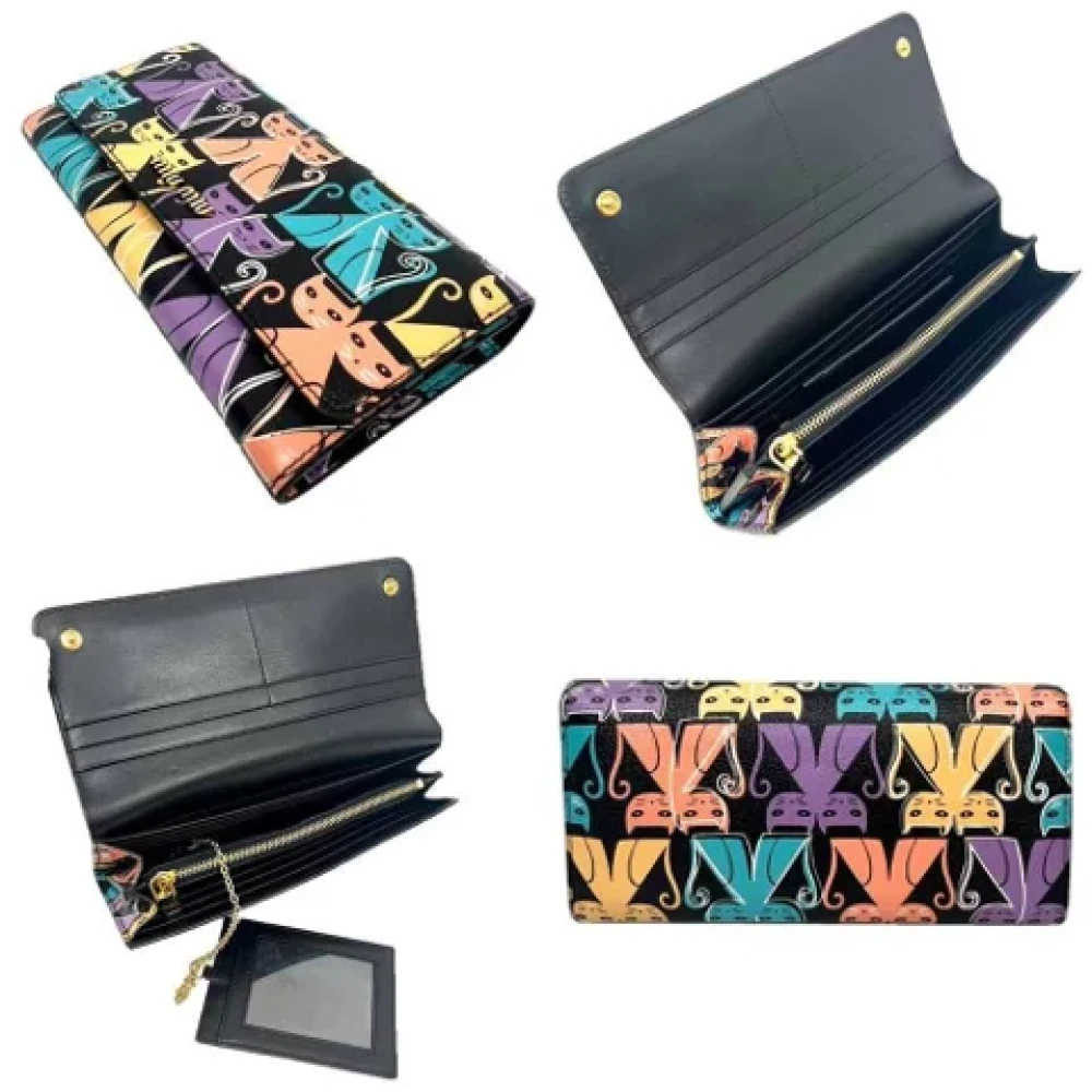 Miu Pre-owned Leather wallets Multicolor Dames