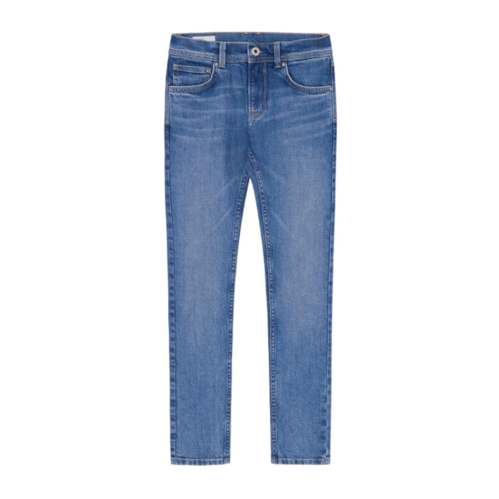 Pepe Jeans Boys Blue Jeans, 14 Y, Modern Skinny Jeans For Kids