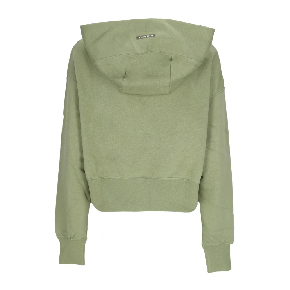 Nike Air Fleece Zip Hoodie Alligator Green Dames