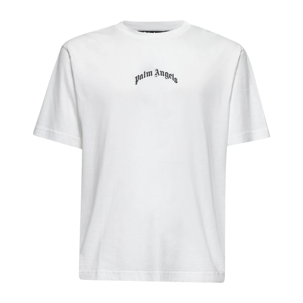 Palm Angels Stijlvolle T-shirts en Polos Collectie White Heren