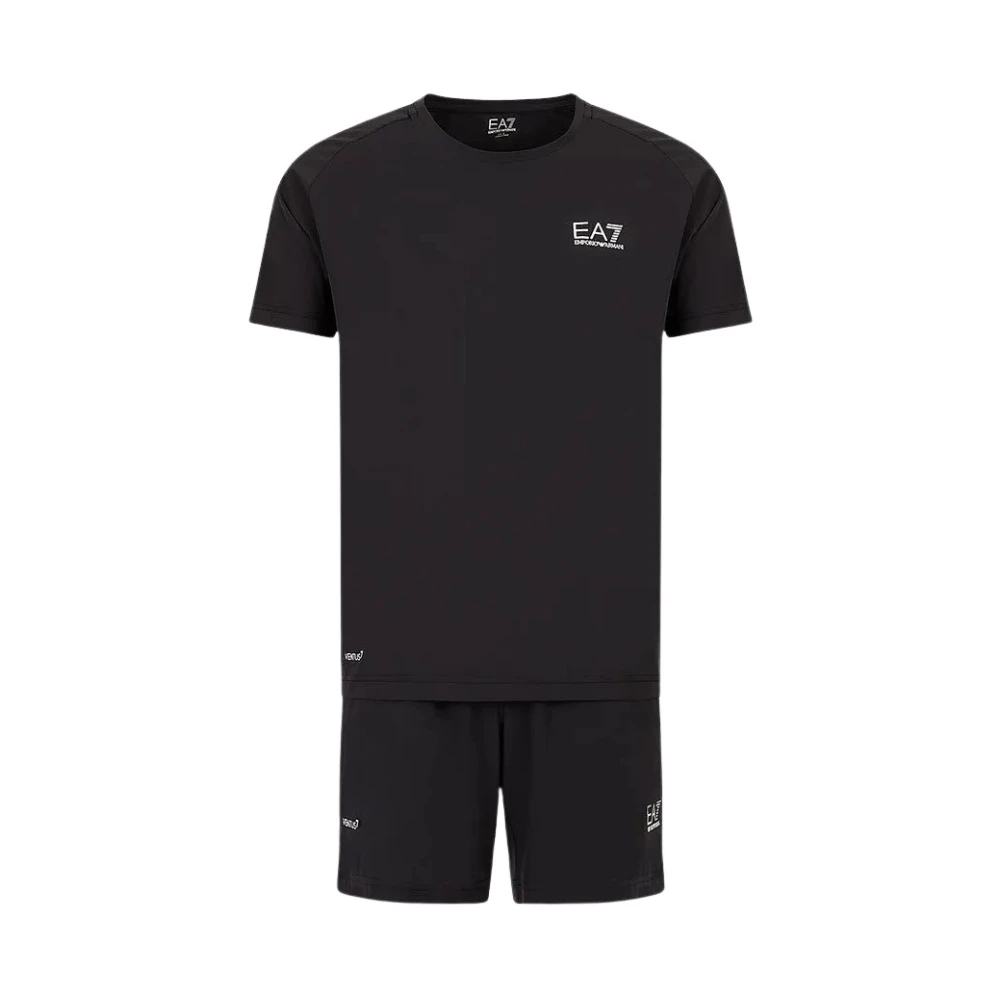 Emporio Armani Ea7 Herren Schwarz Sport, K, Sgröße: