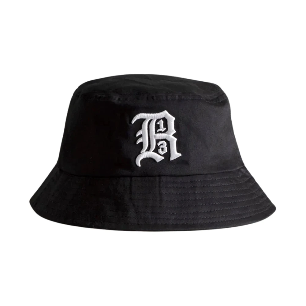 R13 Hats Black Heren