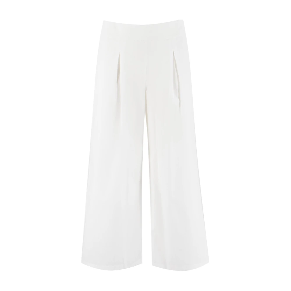 Trousers > Wide Trousers - - Ermanno Scervino - Modalova