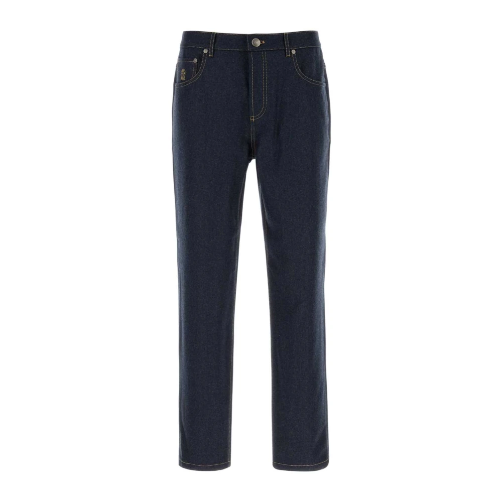 Brunello Cucinelli , Herren, Jeans, Blau, S