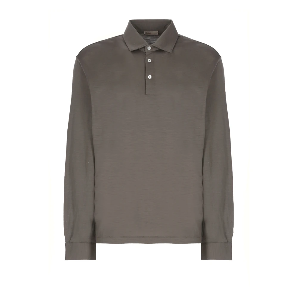 Herno - Tops > Polo Shirts - Gray - Herno - Modalova