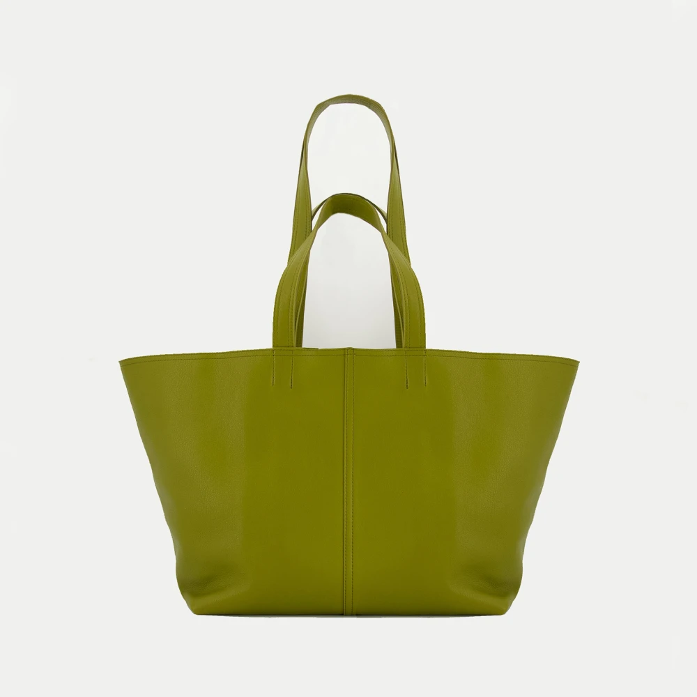 Ami Paris Groene Shopper Lente-Zomer 2025 Green Dames
