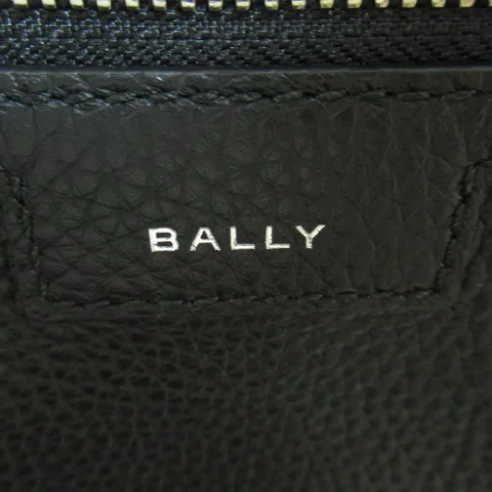 Bally Pre-owned Leather shoulder-bags Black Dames