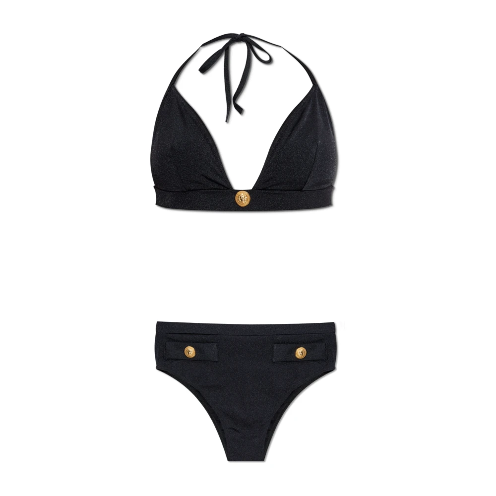 Balmain Tweedelig badpak Black Dames