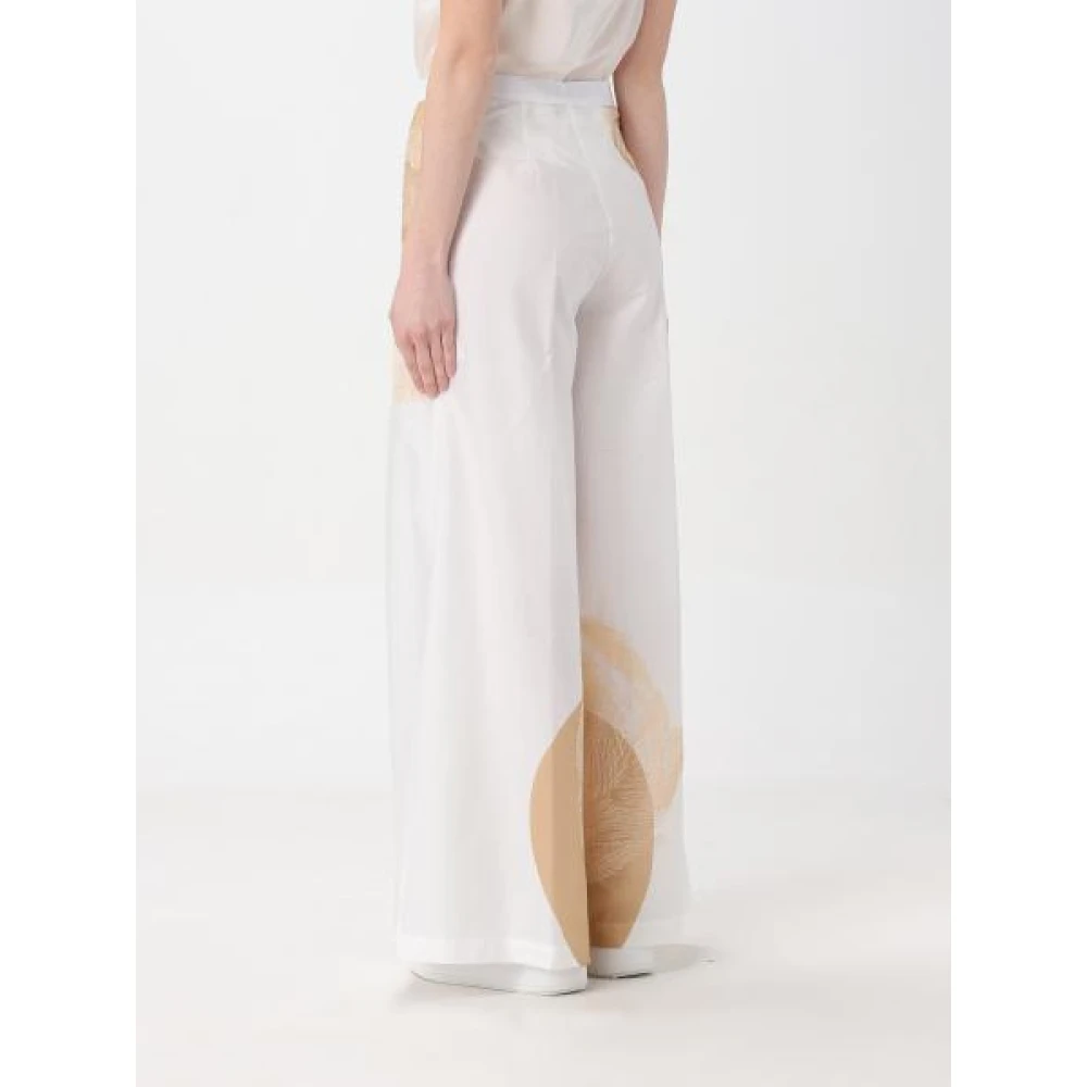 Liviana Conti Wide Trousers Multicolor Dames