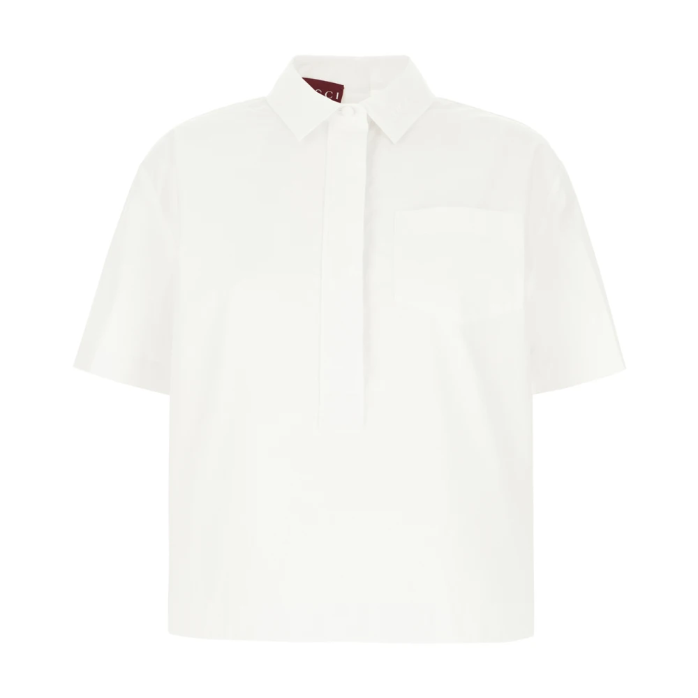 Gucci Stijlvolle Overhemden voor Mannen en Vrouwen White Dames