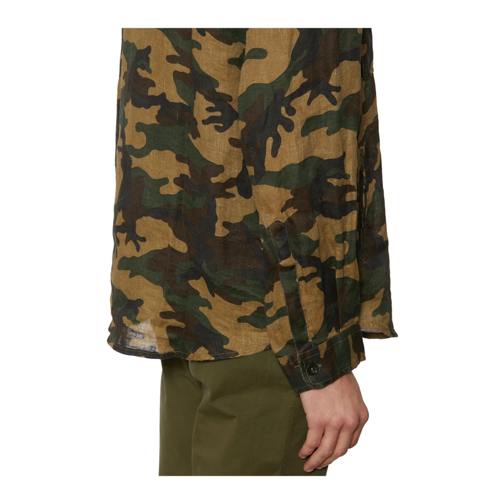 Daniele Alessandrini Stijlvolle Casual Overhemdencollectie Green Heren