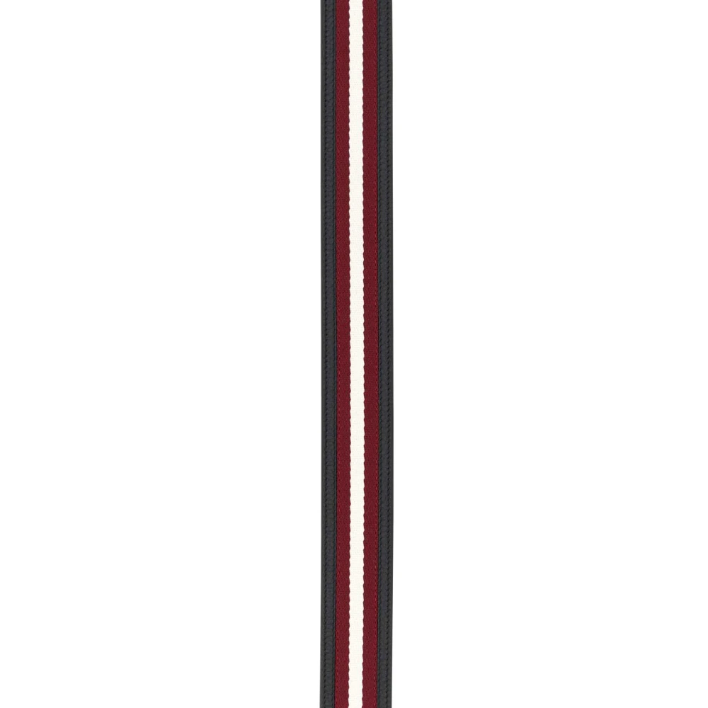 Bally Multicolor Leren Stoffen Riem Multicolor Heren