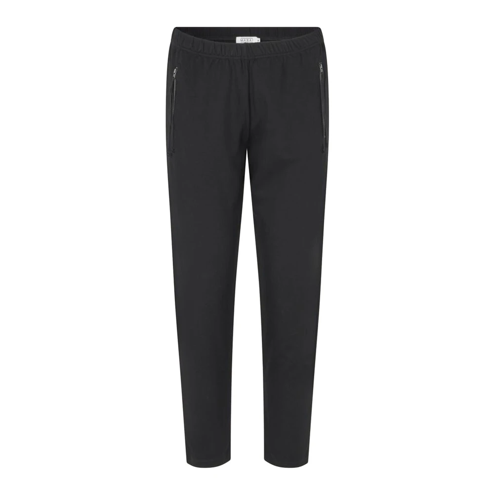 Masai Stijlvolle Maparissi Broek met Ritsdetails Black Dames