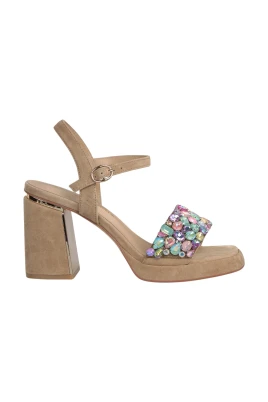 Front Rhinestone Sandal