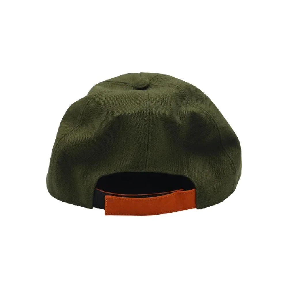 Fendi Vintage Pre-owned Cotton hats Green Dames