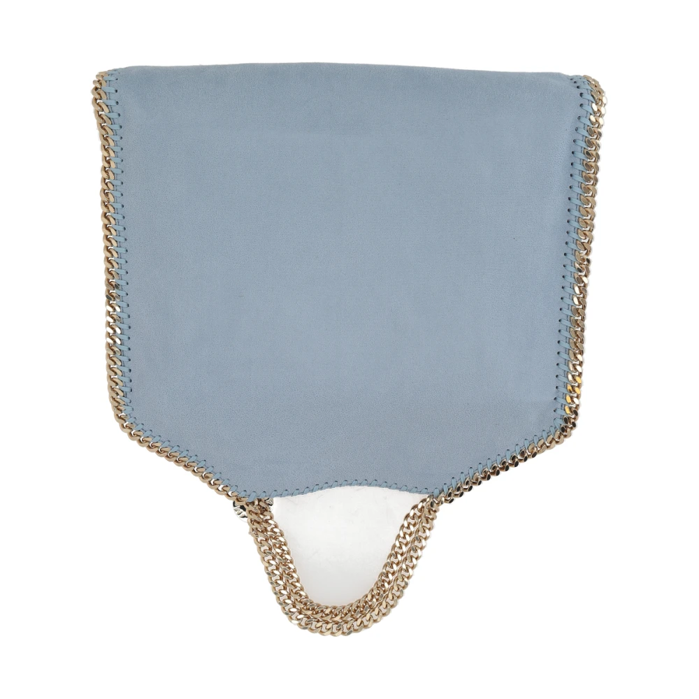 Stella Mccartney Blauwe Shaggy Deer Tote Tas Blue Dames