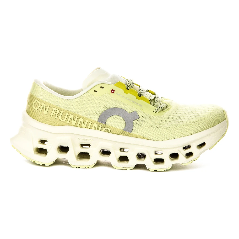 On Running Women's Yellow Running Shoes, 9 Uk, Cloudmonster 3