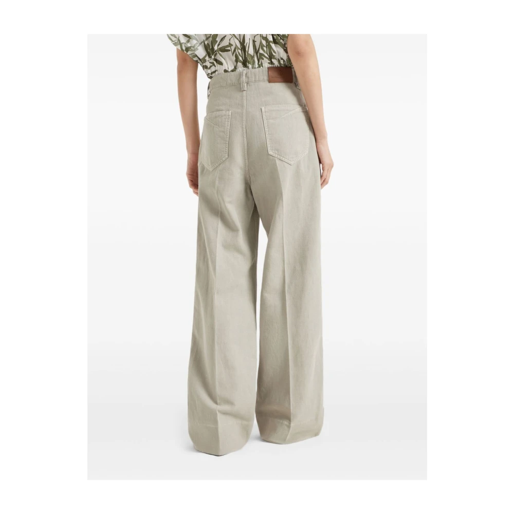 BRUNELLO CUCINELLI Stijlvolle Jeans voor Mannen Green Dames