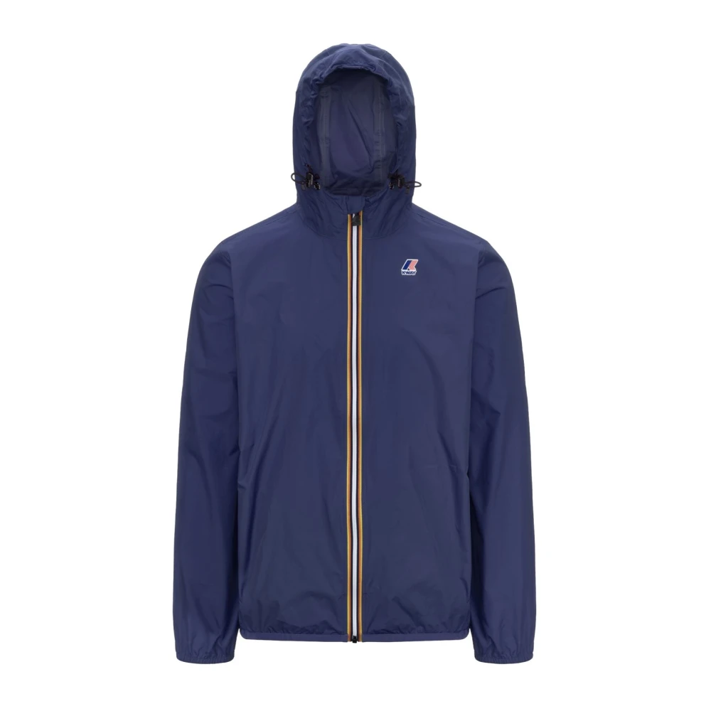 K-Way Uomo Blu Giacche, Xl, New,