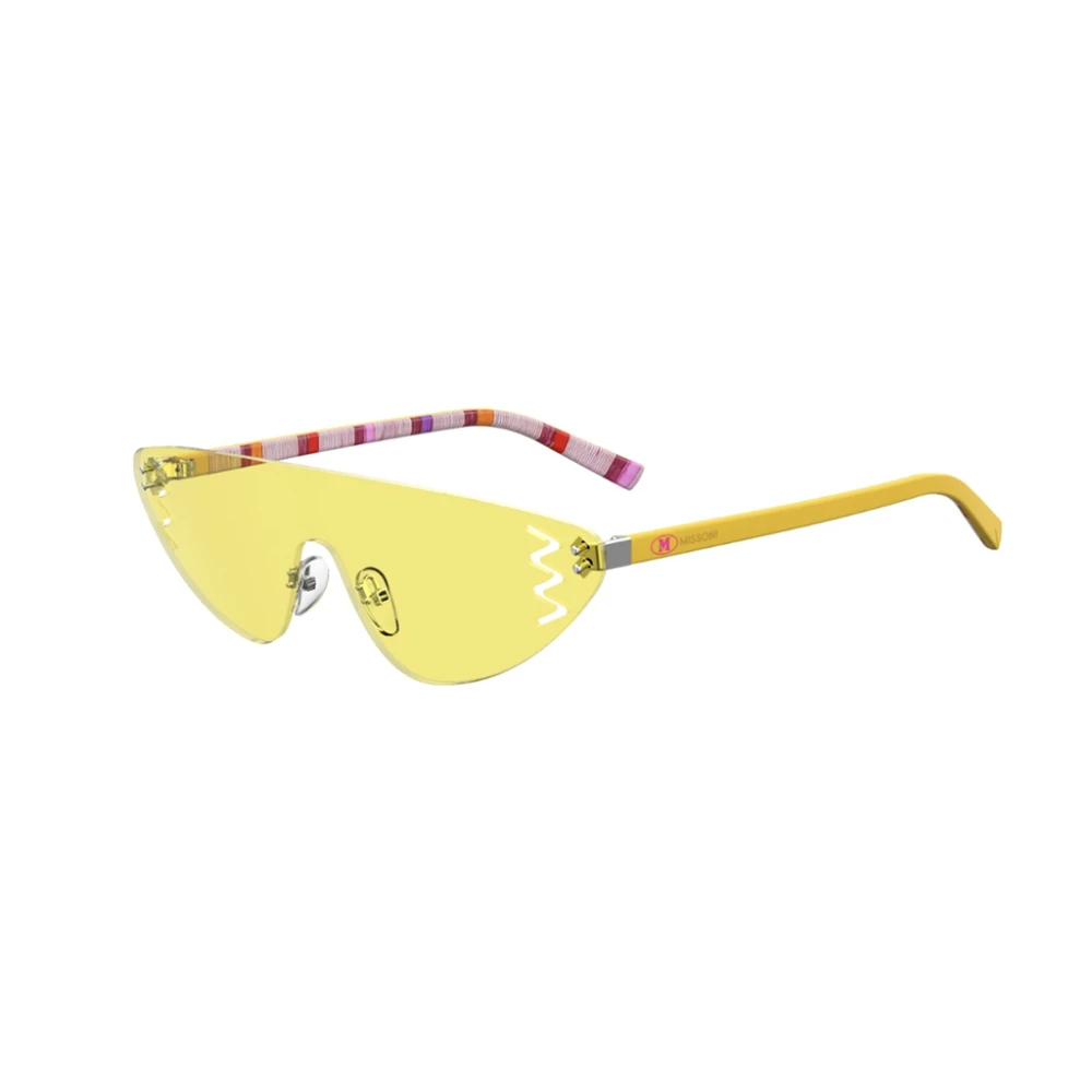 Missoni Women's Yellow Sunglasses, One Size, Stylish Sunglasses For Fashion-Forward