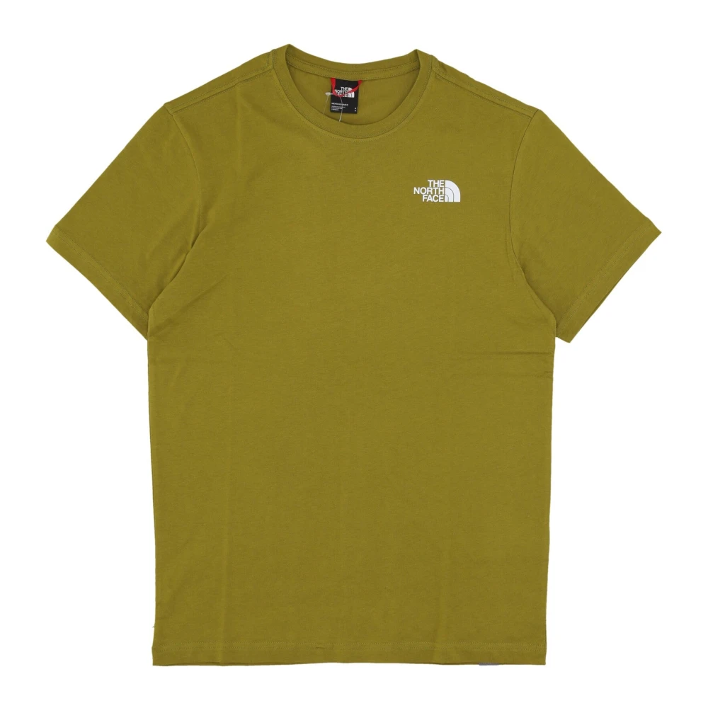 The North Face Rode Box Tee Zwavel Mos Heren T-shirt Green Heren