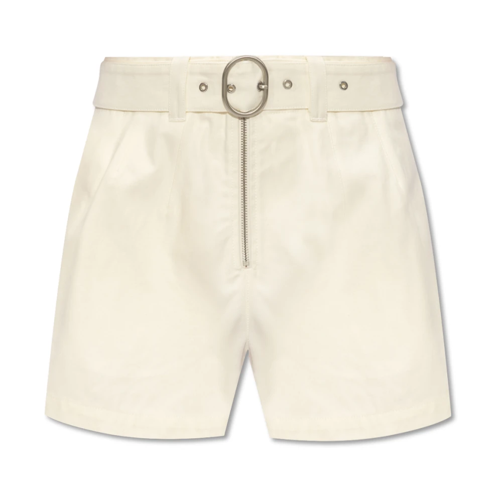 Jil Sander High-rise shorts White Dames