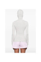 sweat-a-capuche-circulaire-gris-clair