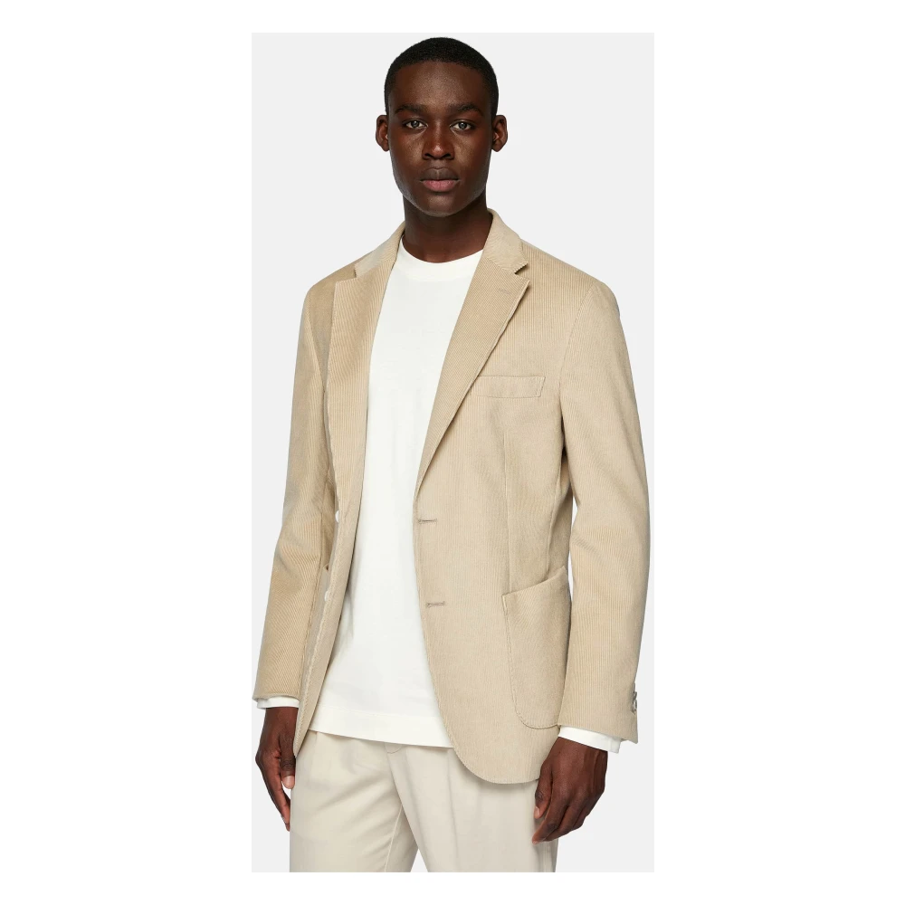 Boggi Milano Cernobbio Jas Beige Heren
