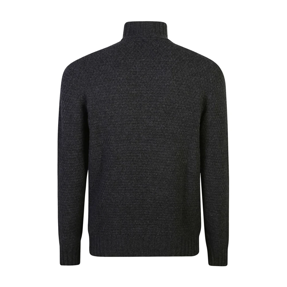 Drumohr Zwarte Sweatshirt Aw24 Black Heren