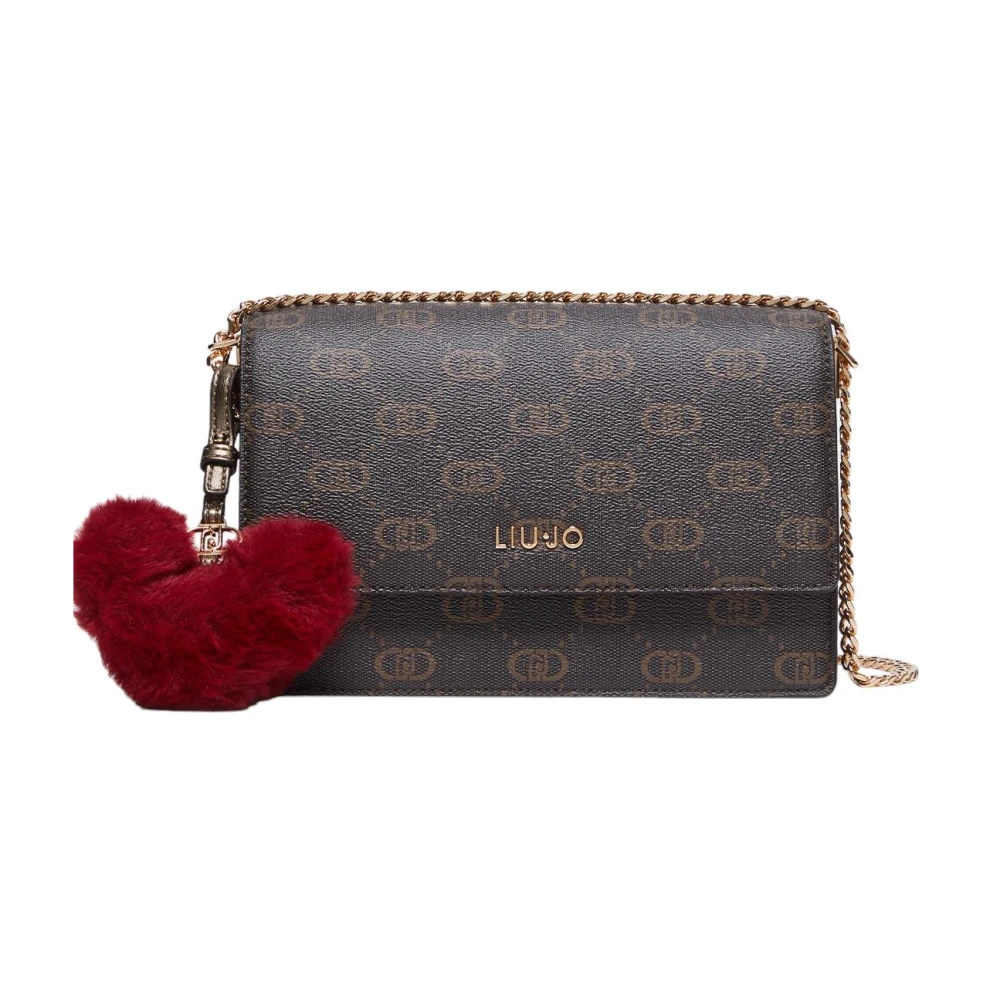 Liu Jo Stijlvolle Crossbody Handtas Brown Dames