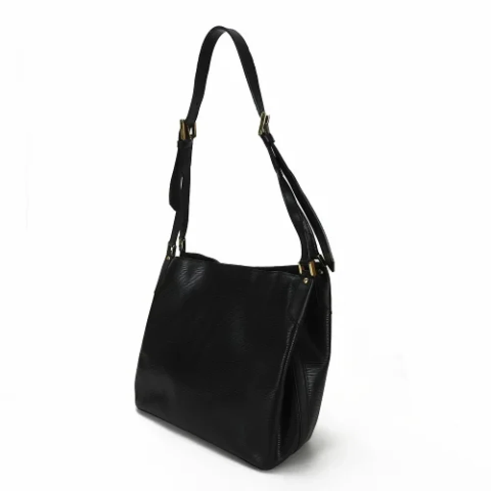 Louis Vuitton Vintage Pre-owned Leather louis-vuitton-bags Black Dames