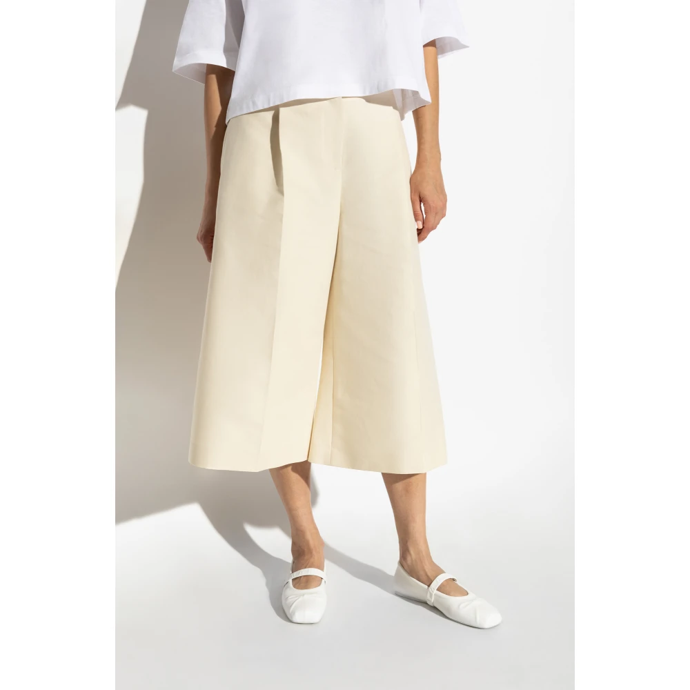Marni Katoenen Bermuda's Beige Dames