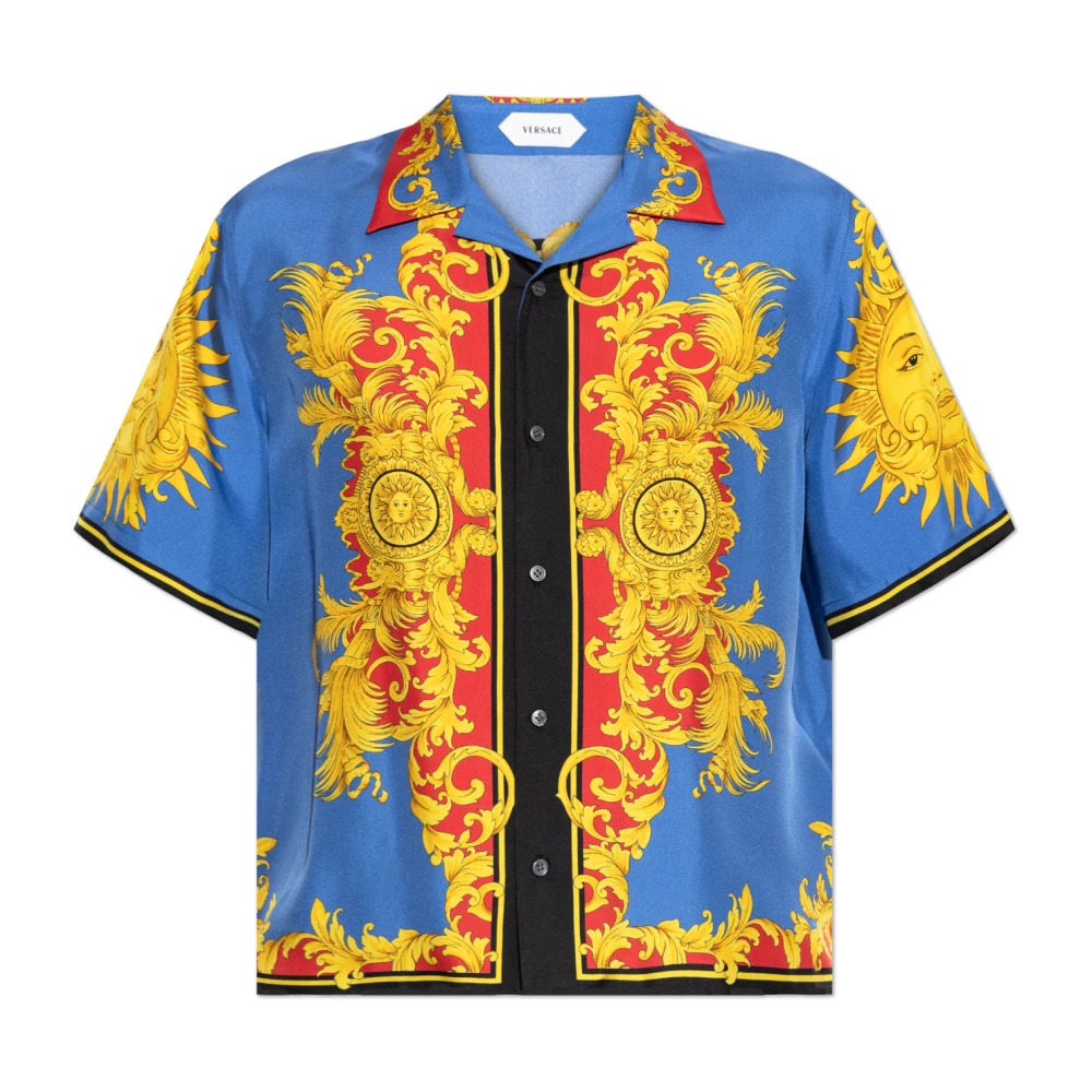 Versace Homme Multicolor Chemises, E, Taille: L Casual Chemises