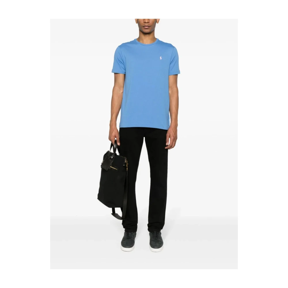 Polo Ralph Lauren Korte Mouw T-Shirt Collectie Blue Heren