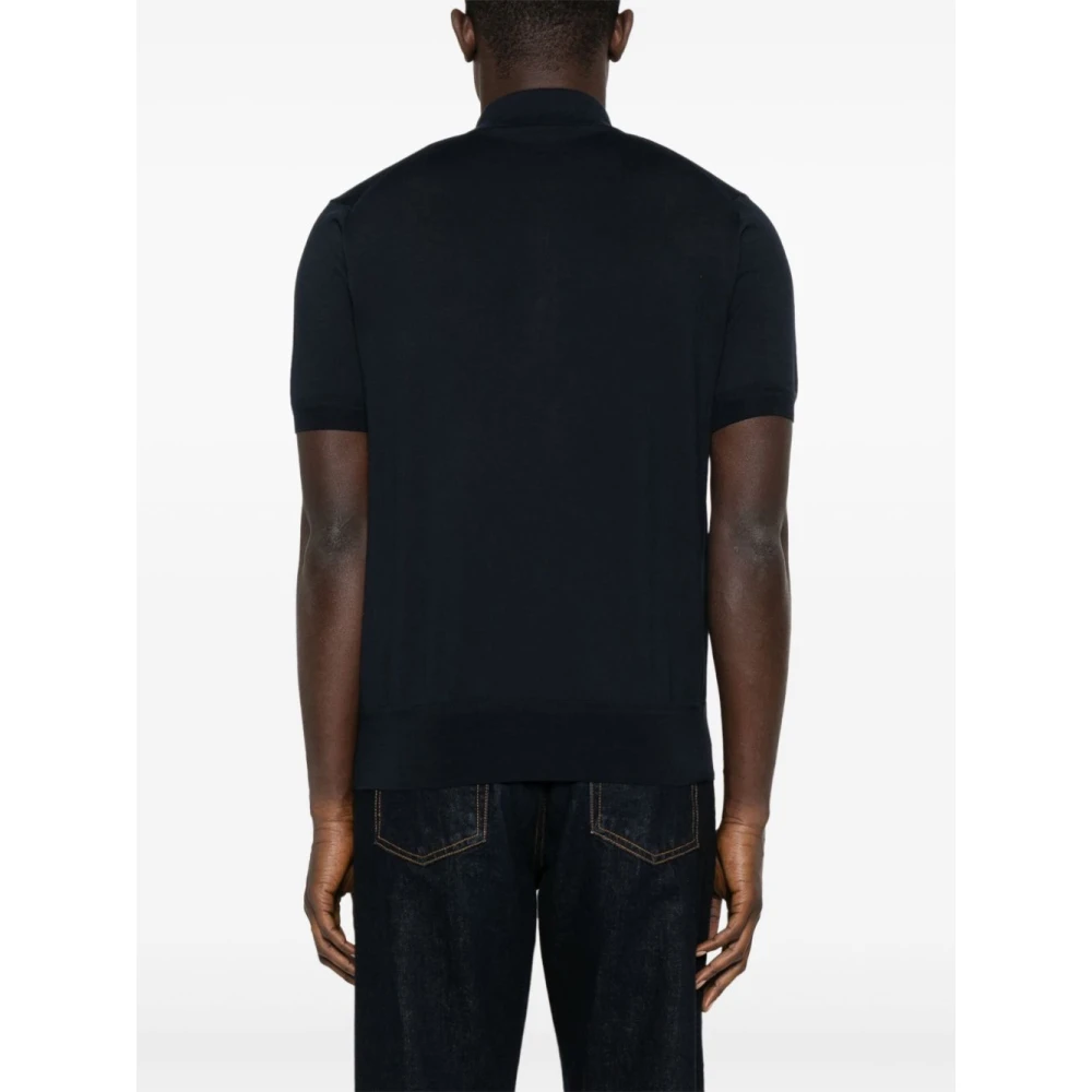 Tom Ford Blauw Poloshirt Casual Stijl Blue Heren