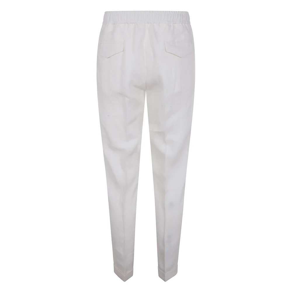 Barba Napoli Casual Roma Trousers White Heren
