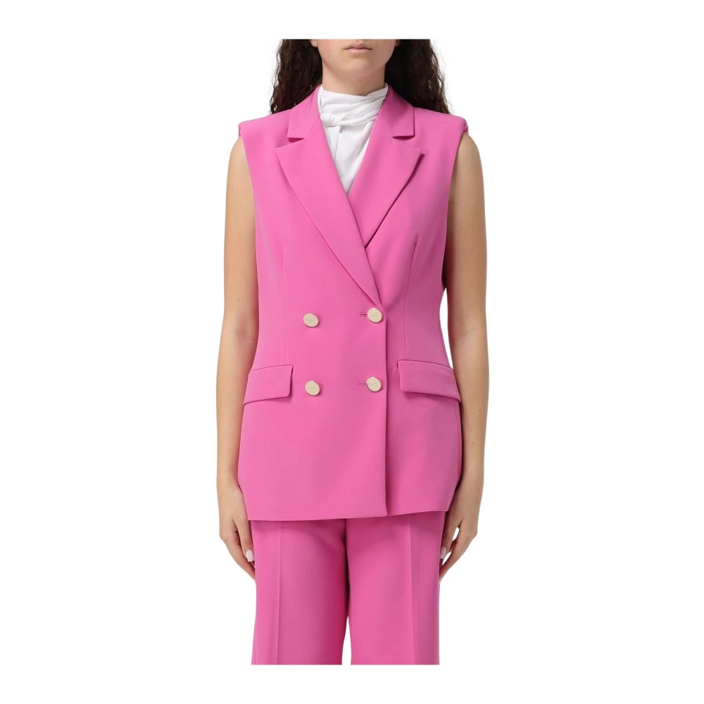 Liu Jo - Jackets > Vests - Pink - Liu Jo - Modalova