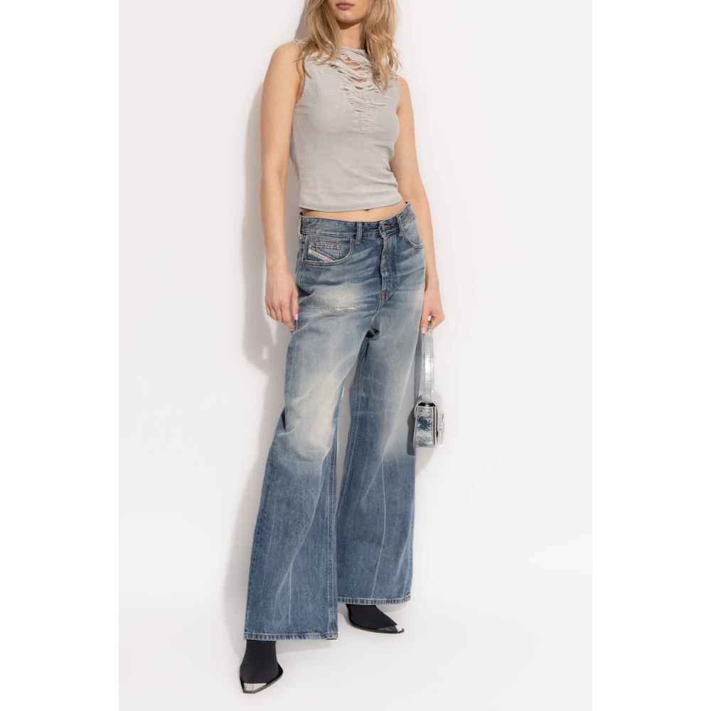 Diesel Top T-Yasmina Gray Dames