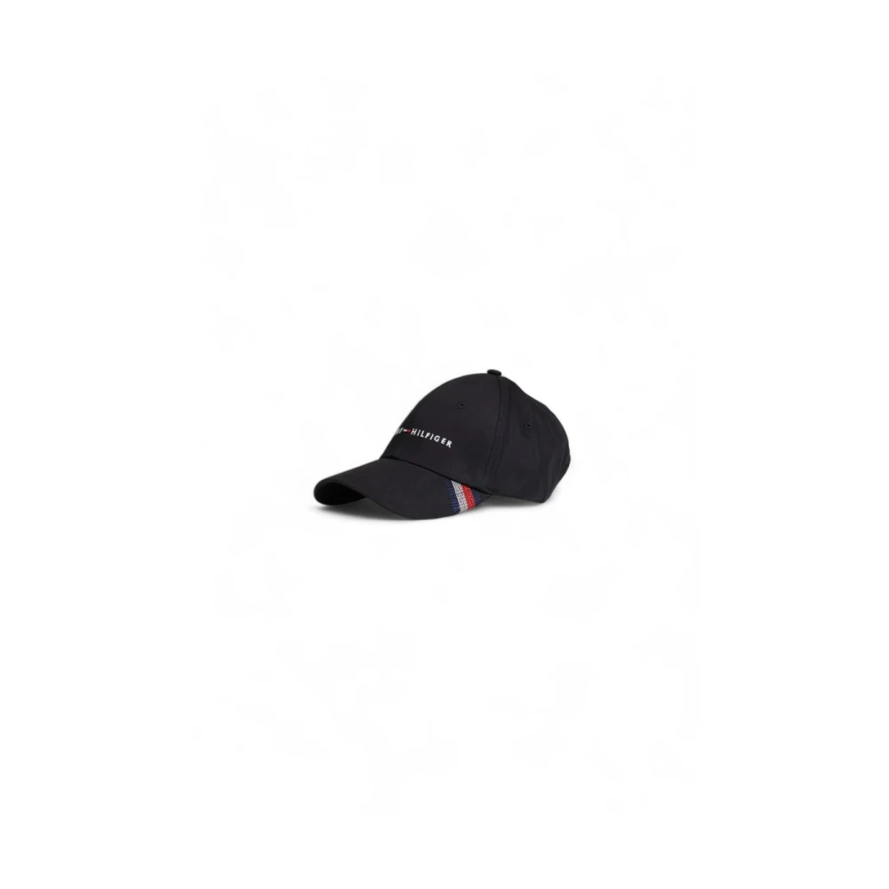 Tommy Hilfiger Zwarte Biologische Katoenen Hoed & Muts Black Heren