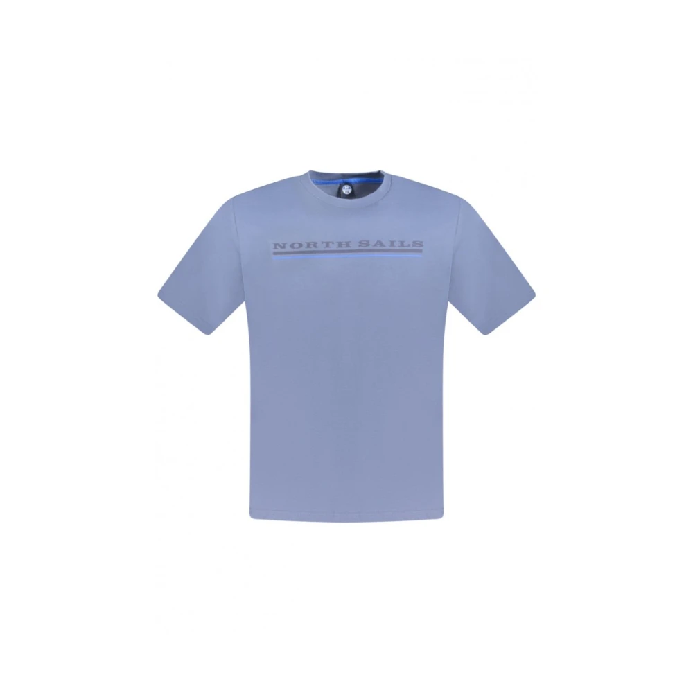 North Sails Hombre Azul - Short Sleeve T-Shirt - Tops - S - Short Sleeve T-Shirt